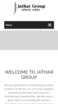 Mobile Screenshot of jathargroup.com